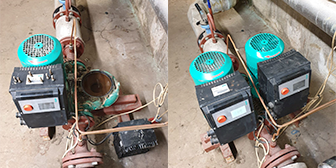 Twin Head Circulator Fitted At A Hospital