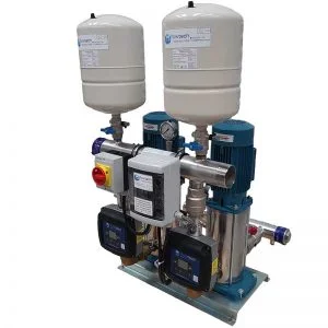 Flowboost E.V Twin & Three Pump Booster Sets | Legacy | Flowtech Water ...