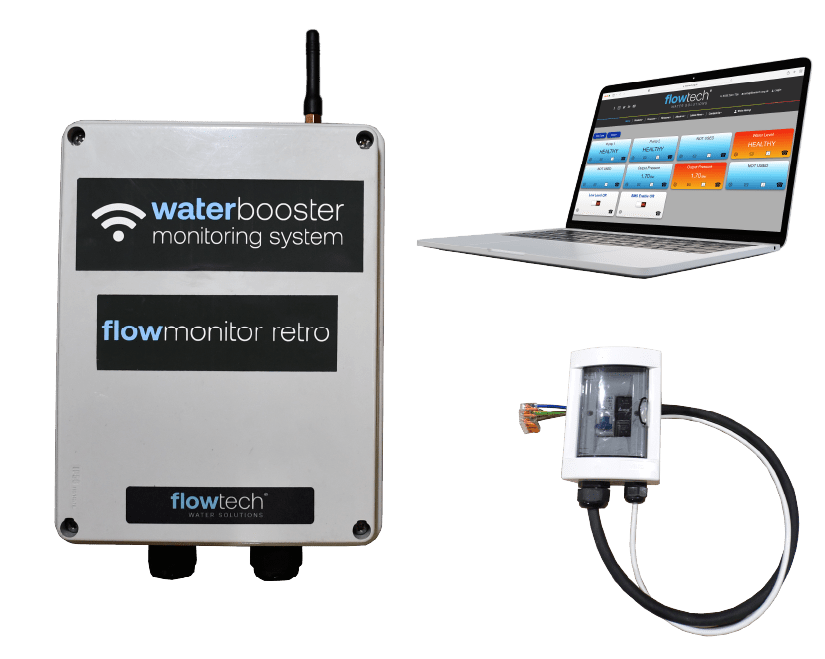 Flowmonitor Retro, Water Booster Monitoring System
