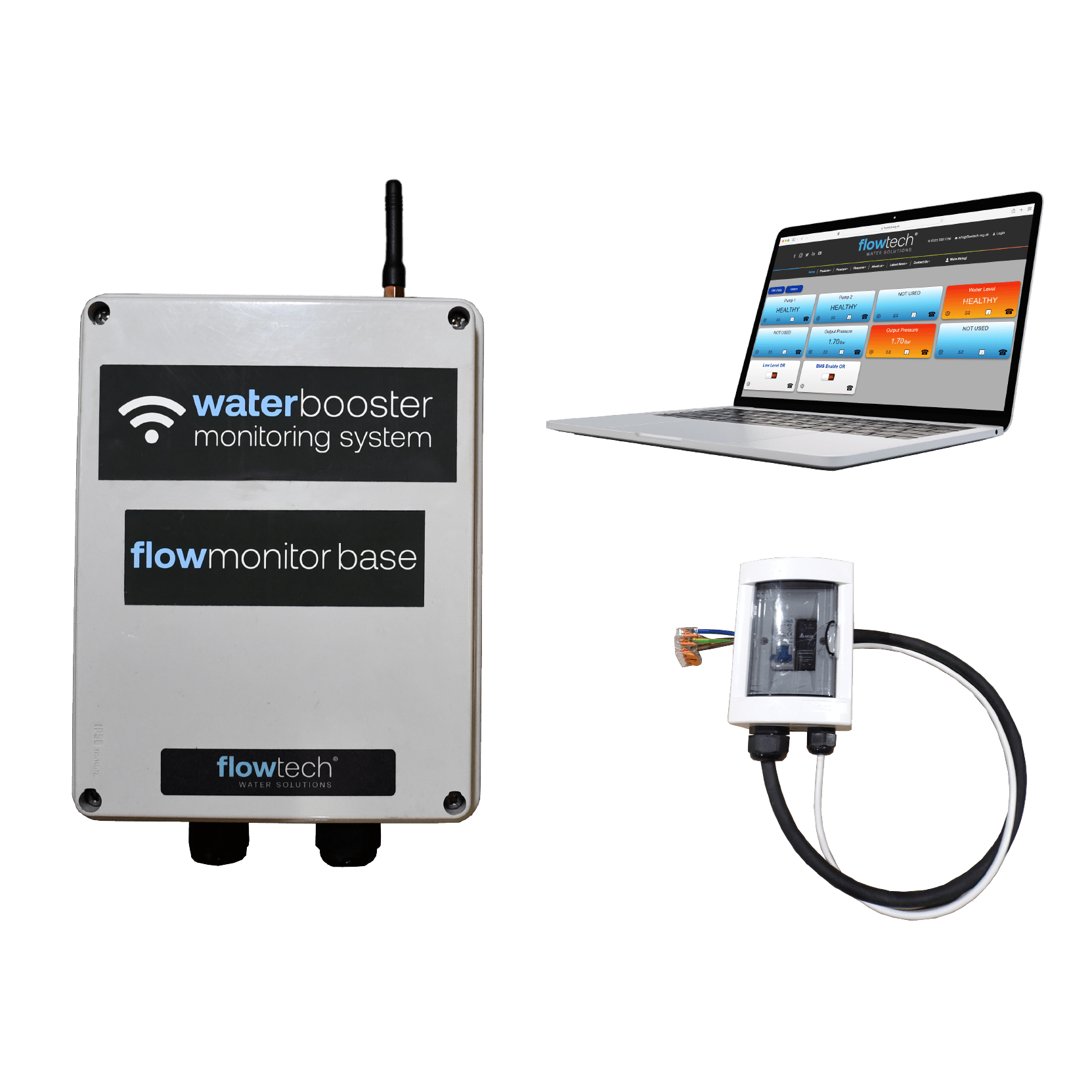 Flowmonitor Base Water Booster Monitoring System