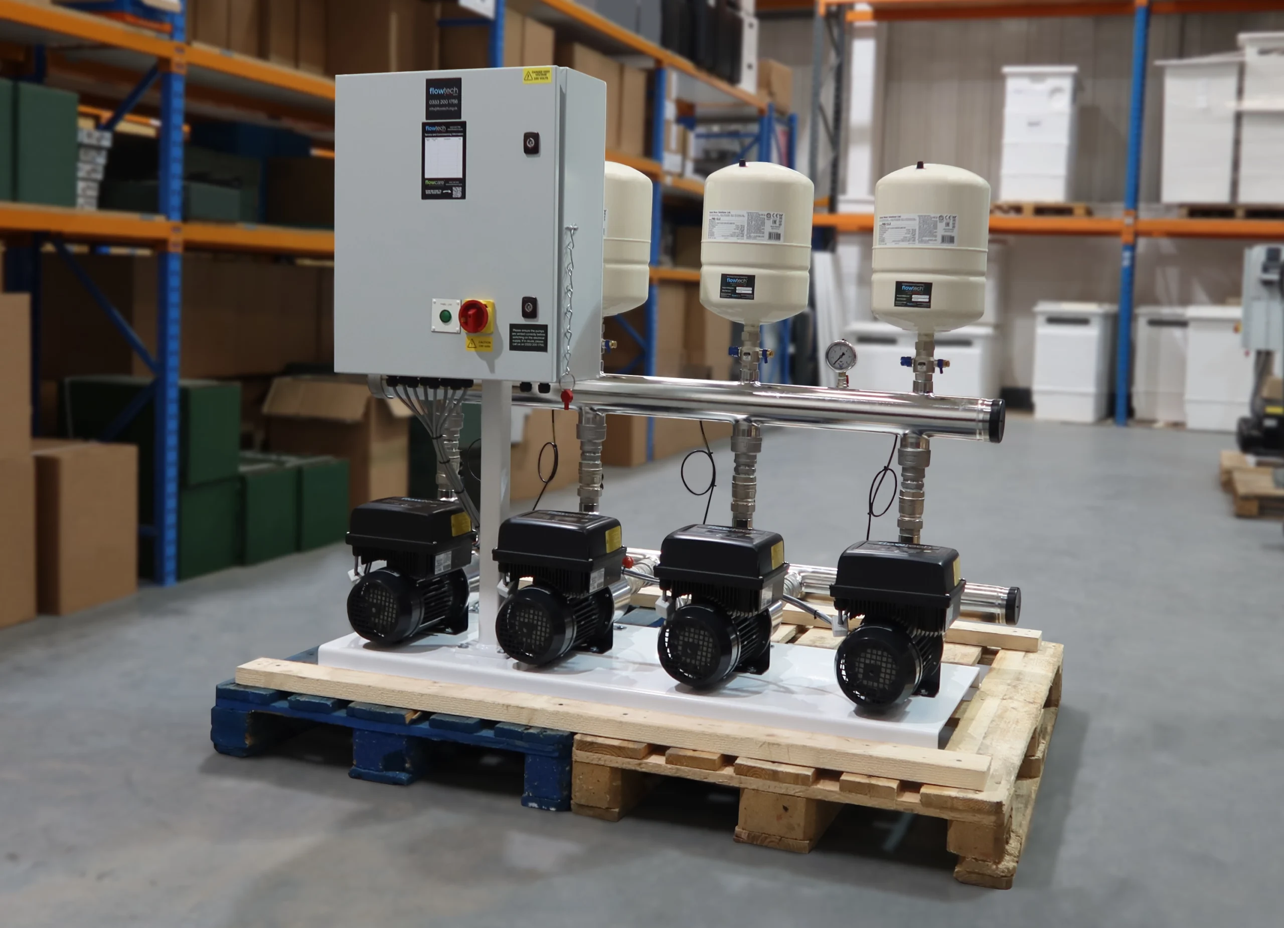 Flowboost Cold Water booster set (Pro)